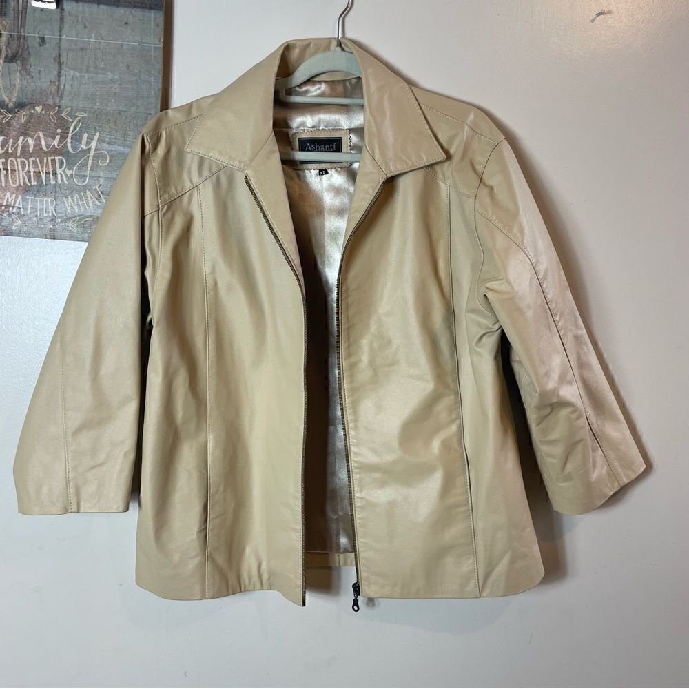 Ashanti leather  jacket